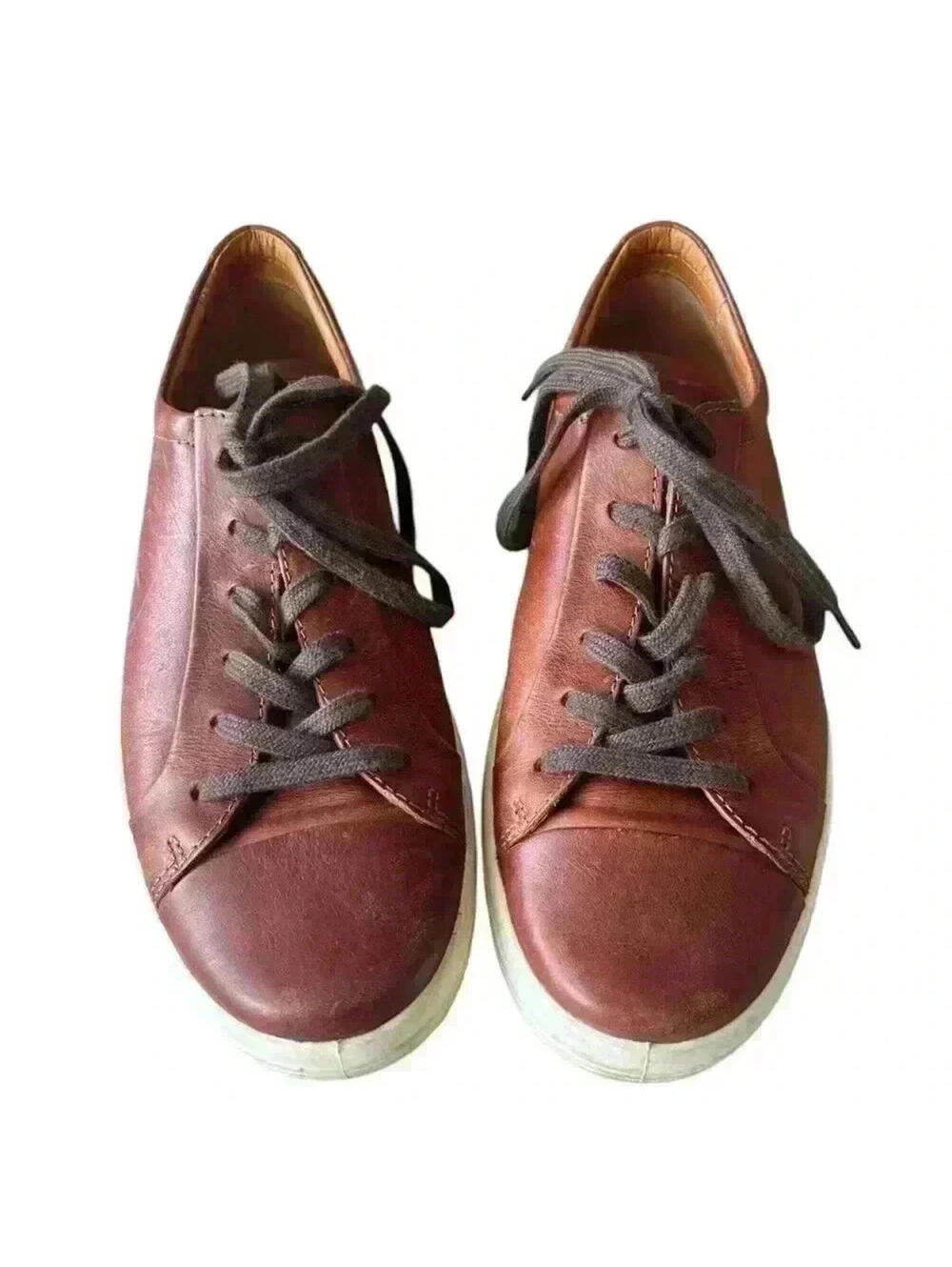 Ecco Shoes Men’s Size 7 Brown Leather Lace Up
